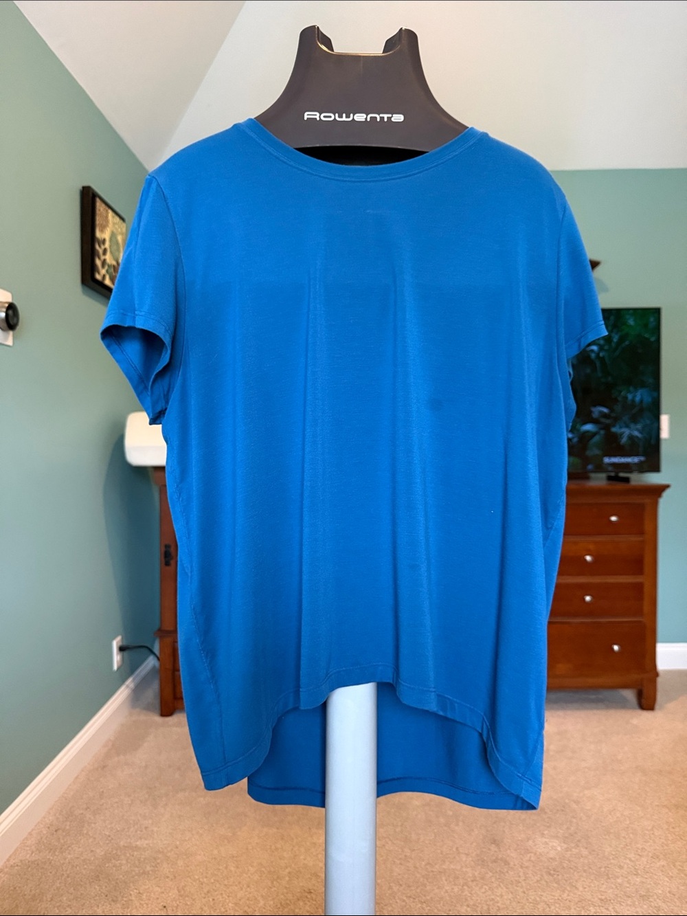 Athleta Move with Ease tee Blue sz M